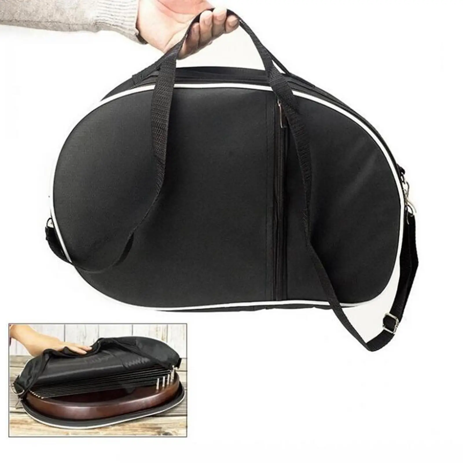 Waterproof Padded Lyre Storage Bag Case 10 16 19 Strings Lyre Harp harp musical instrument Pocket Design