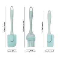 Grattoir à gâteau en Silicone, spatule antiadhésive pour crème à gâteau, cuisine, grattoir à pâtisserie, moule, brosse, outil, accessoires de cuisson 6