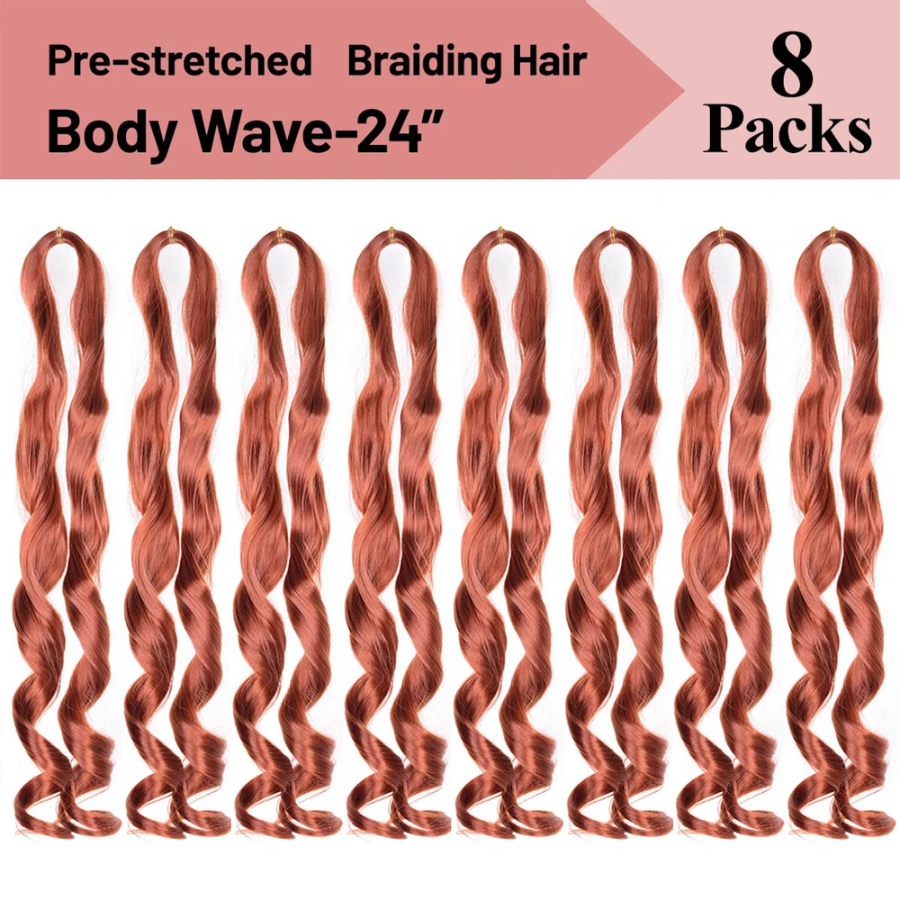 24 Zoll Französisch Locke Flechten Haar Synthetische Haarverlängerungen Premium Lockige Wellen Locken Zöpfe 16