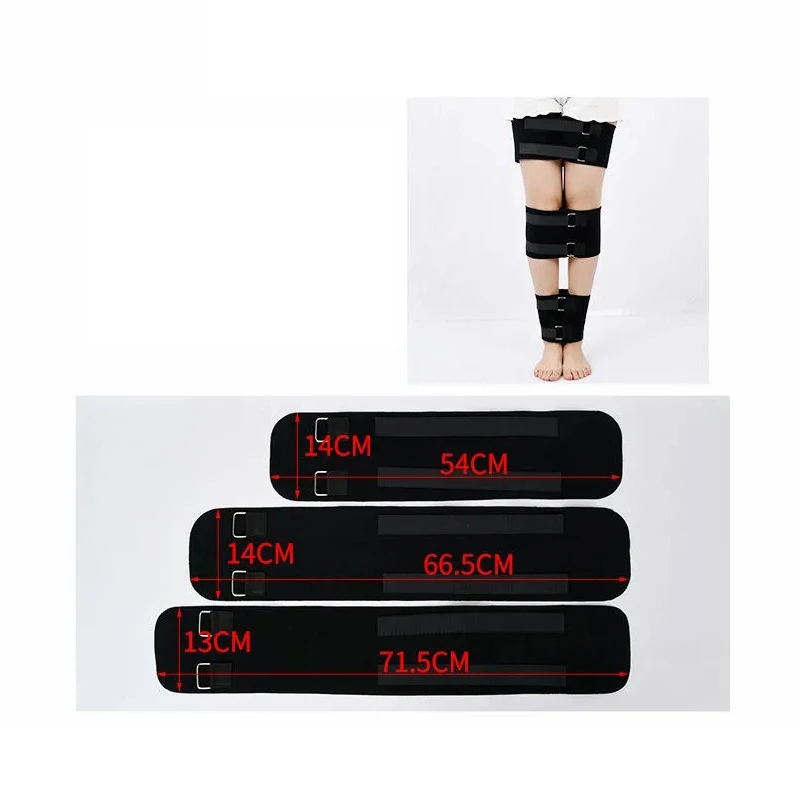 3pcs/set Legs Posture Corrector Multi-functional Bow-legged Correction Bandage Belt Correction Belt For O- Type Legs X-type