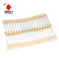 100PCS 1/4W Carbon Film Resistor 5% 0.25W 0R-22M 0 10 100 120 150 220 270 330 470 1K 2.2K 4.7K 10K 100K 470K 1M 10M 20M ohms