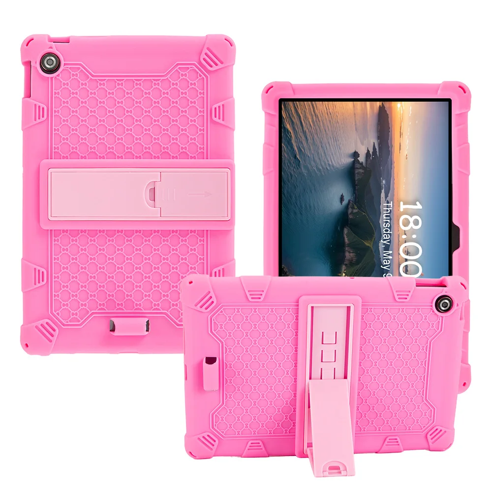 Durable Thickened Anti-Drop Stand Silicone Tablet Case - 10.1 Inch Cover