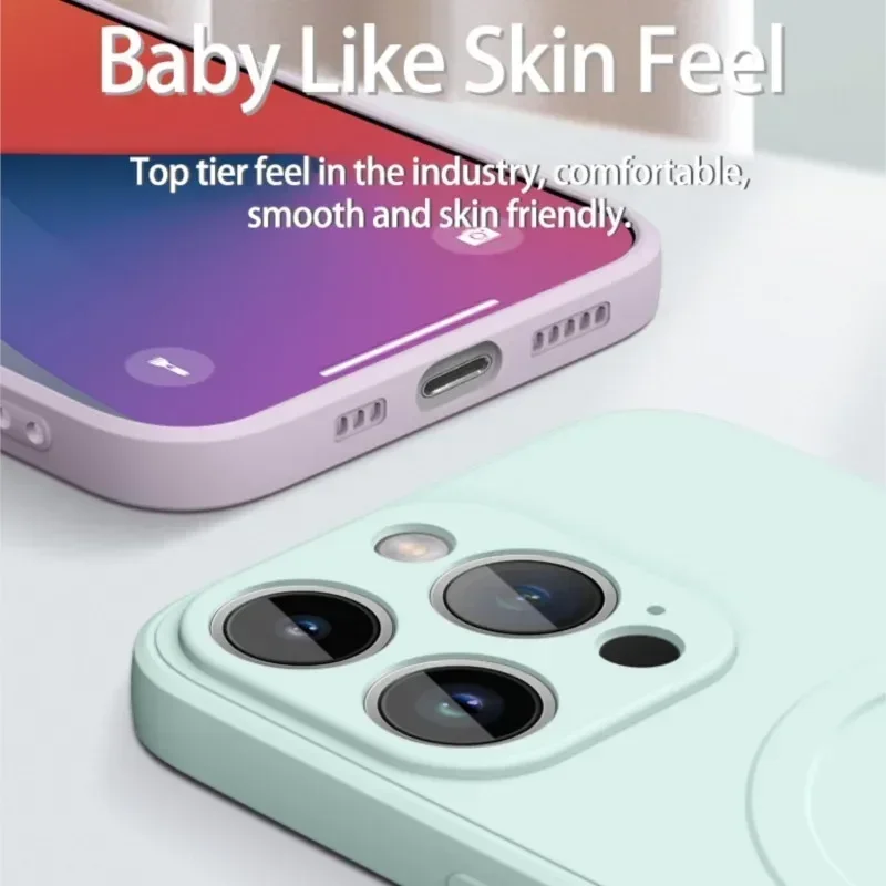 Magnetic Liquid Silicone Soft Cover