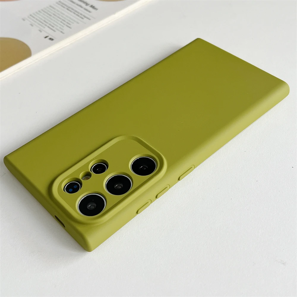 Soft Liquid Silicone Magnetic Shockproof Case with Wireless Charging Support