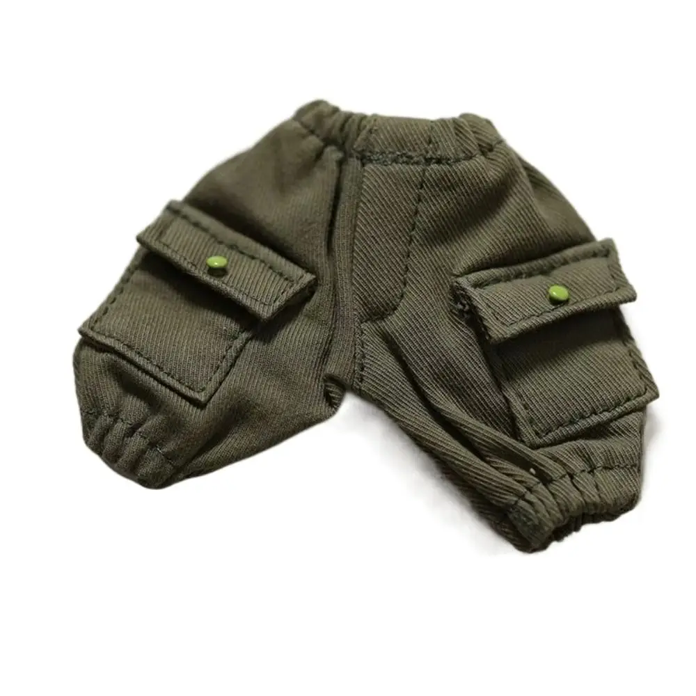 Fashion Casual Wears Cotton Doll Pants Pocket Pants Doll Trousers Dress Up Replacement Doll Jeans Clothes Toys