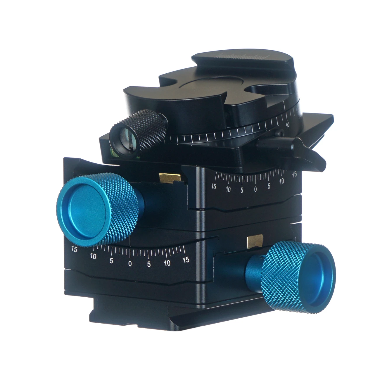 Swebo Gon 3D Worm Geared Leveling Goniometer Tripod Head Pan and 2-Way Tilt