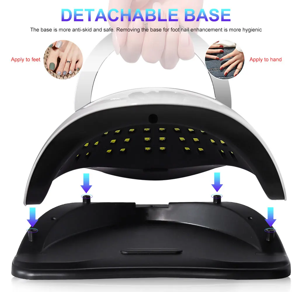 X16 MAX Big Power 320W UV LED Nail Lamp For Drying Gel Nail Polish Professional 72 LEDS Nail Dryer Light With Touch Screen Timer 3