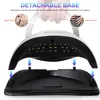X16 MAX Big Power 320W UV LED Nail Lamp For Drying Gel Nail Polish Professional 72 LEDS Nail Dryer Light With Touch Screen Timer 3