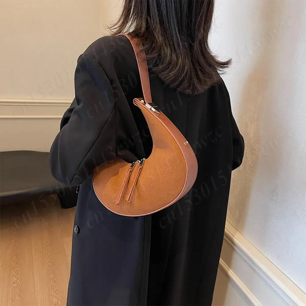 Borsa hobo in pelle con stampa leopardata: borsa tote boho morbida - Italia