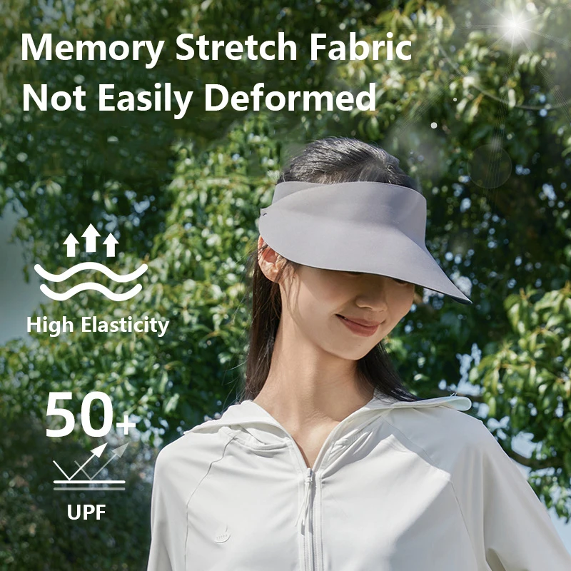 Foldable Seamless Wide Visor Brim Hat Quick-dry Anti UV Sun Protection Hat Nylon Non-marking Sun Cap Women Summer Gift sun hat,sun protection hat