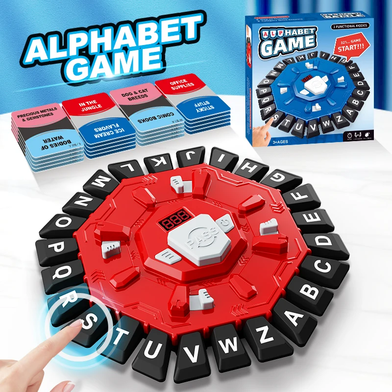 Basta Game Family Gathering Toys For Adults Children Letters Learning Lengua  Juegos De Mesas Parent-child interaction Educatio
