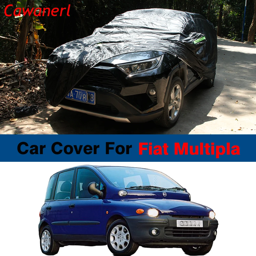 Copertura Completa Per Auto Outdoor Auto Sun Uv Snow Rain Resistente Alla Polvere Copertura Durevole Impermeabile Per Fiat Multipla