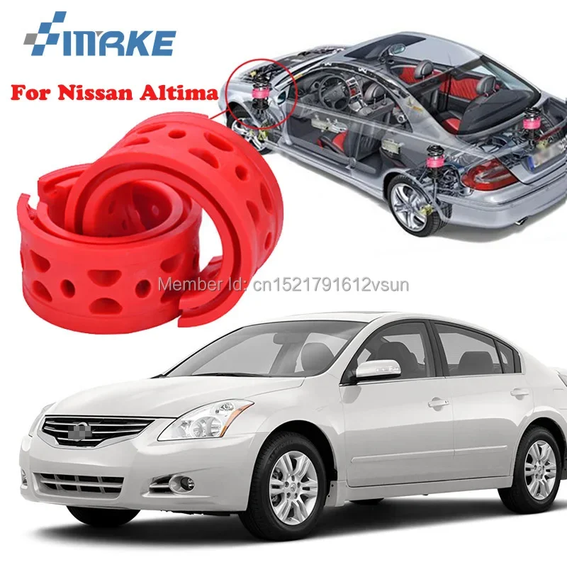 

SmRKE для Nissan Altima, высококачественный передний/задний автомобильный амортизатор, пружинный бампер, мощный буфер подушки