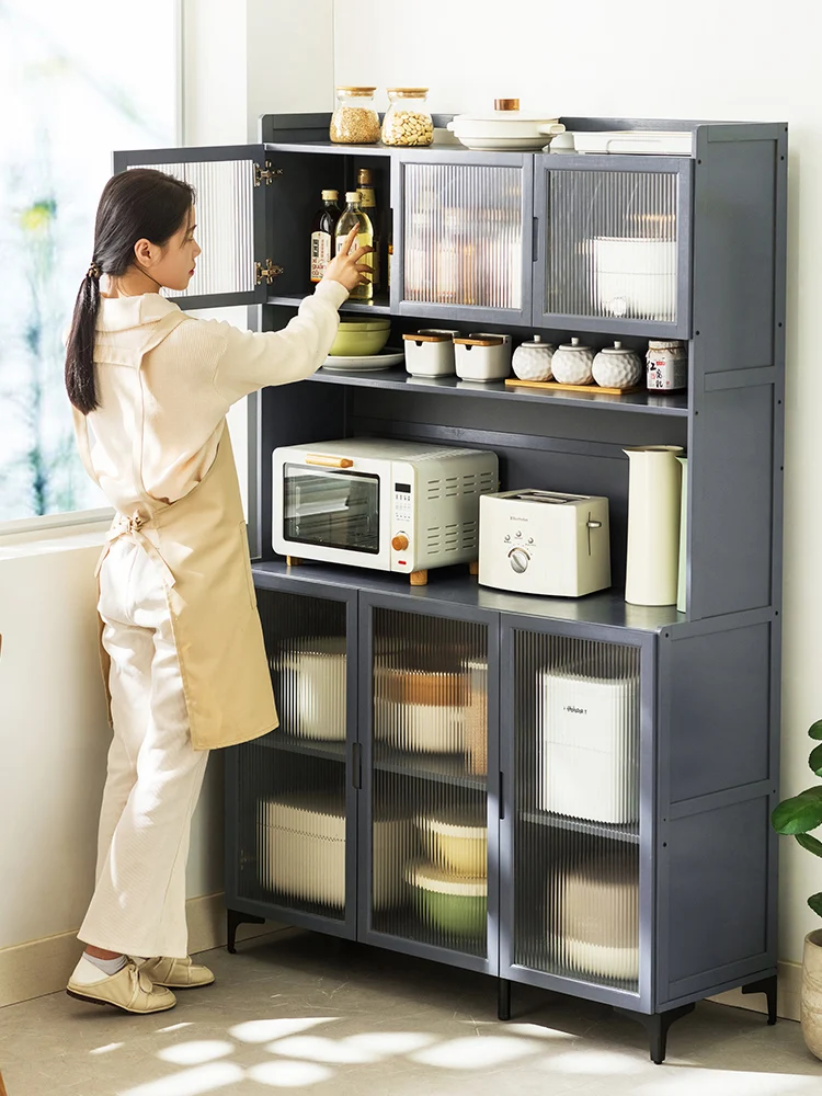 

Кухонные полки, многоуровневые полки для хранения, шкафы для хранения в микроволновой печи, от пола до потолка