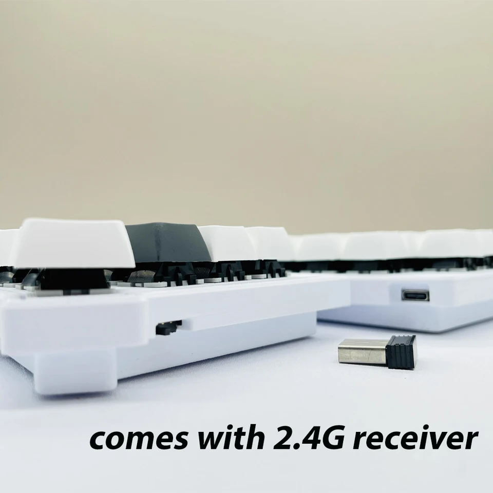 Sofle 分割キーボード 2.4 グラムワイヤレスホットスワップバイアル