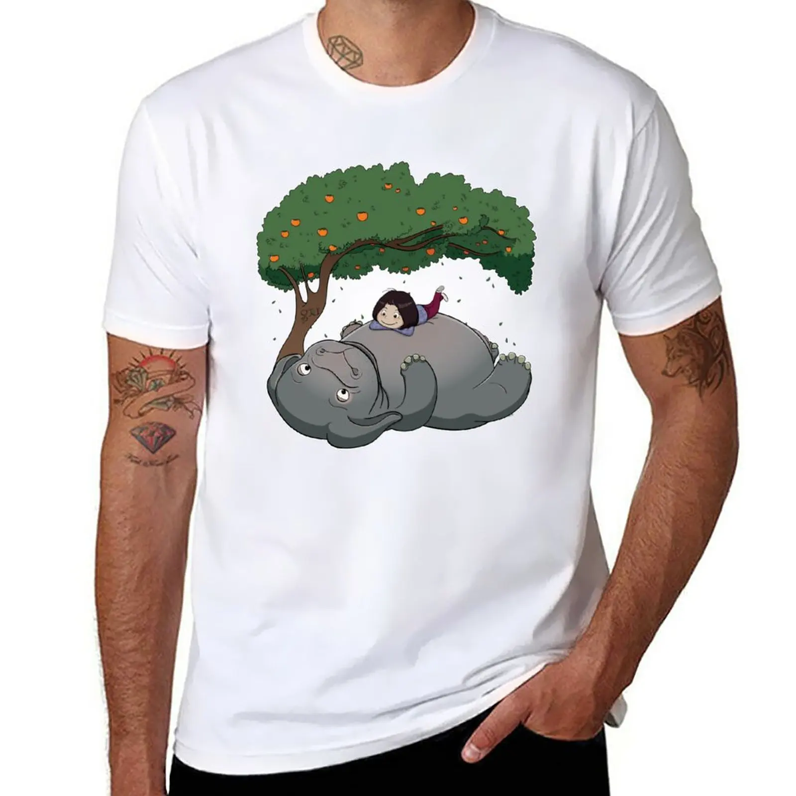 

TotorOkja T-Shirt plus size tops summer tops fitted t shirts for men