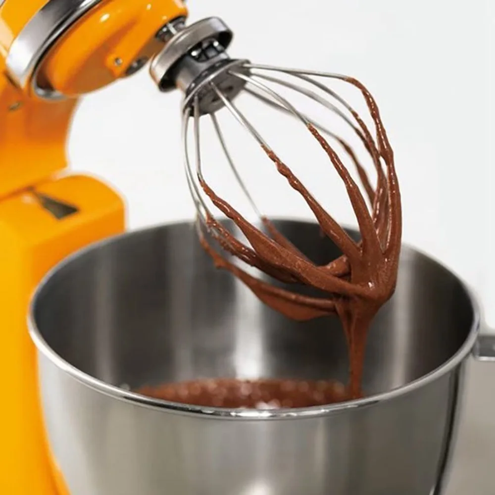 Voor KitchenAid Stand Mixer 5QT Klopper Garde Roestvrijstalen Accessoires – koop de beste producten in de online winkel