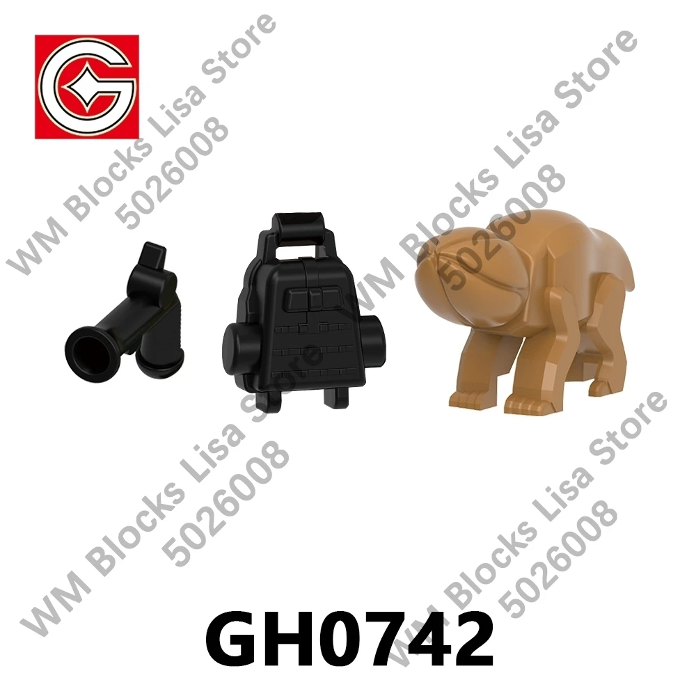 G0195 미니 빌딩 블록 액션 피규어 GH0738 GH0739 GH0745 브릭 어린이 장난감 전체 사진 보기에는 고객 서비스에 문의하세요