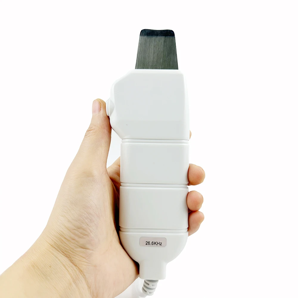 DIY-103 Ultrasonic Skin Scrubber Facial Cleaning Spatula Face Horny Layer Exfoliator Blackhead Remover Pore Cleanser Massager