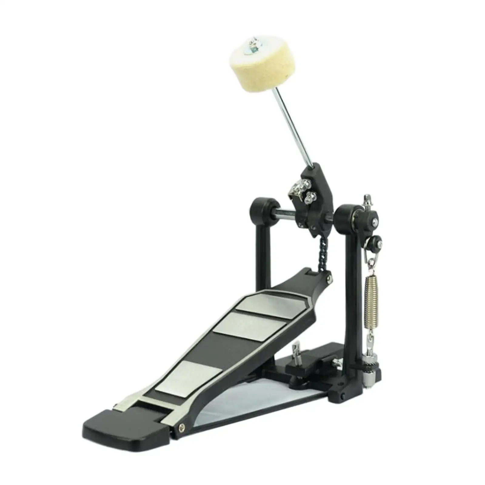 

Single Chain Bass Drum Pedal for Jazz Drums Stable for Drum Set Instrument Professional Drum Foot Pedal Beater Drum Beater Kick