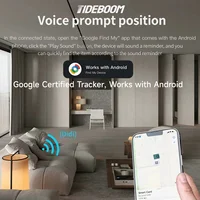 Ultra thin Global GPS Android Tracker Card wireless charging Waterproof Smart Wallet Tracker Card with Google Find My Device App - Image 5