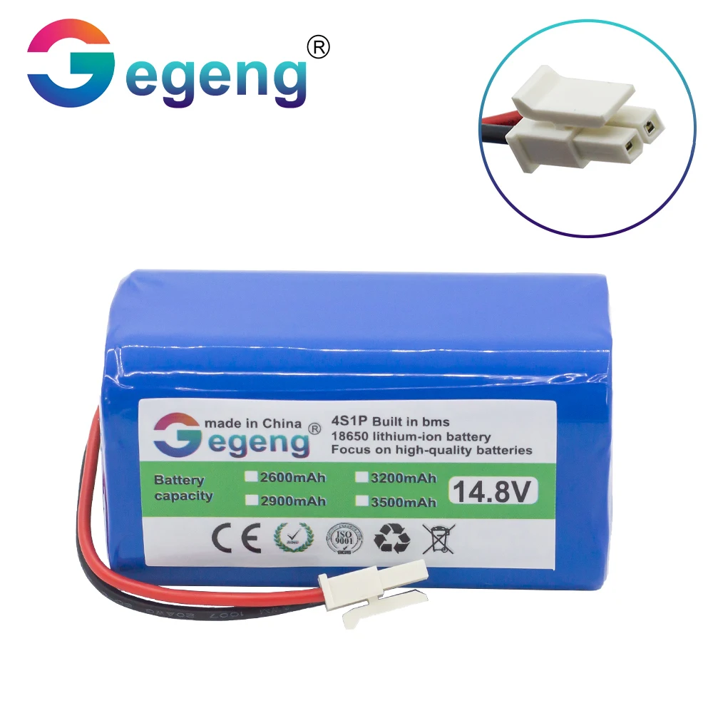 Gegeng 14.8V/14.4V 3200Mah Per Polaris Imou Kyvole31 Batteria Di Polaris 3200 Imou Bagotte Bg800 Robot Spazzante Batteria Di Ricarica