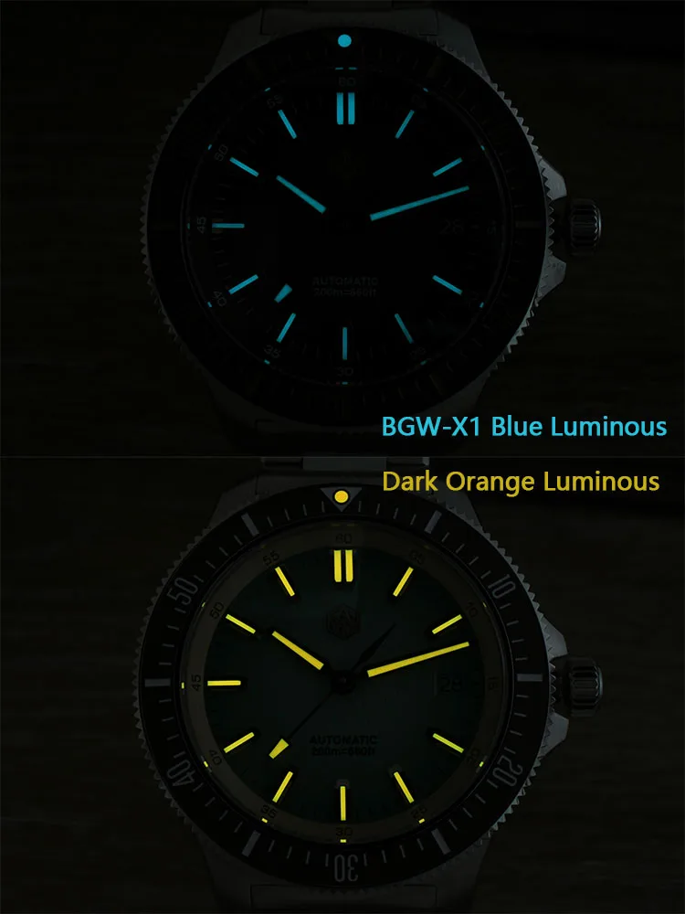 San Martin 2025 New Upgraded Version 40mm Dive Watch Men Original Design NH35 Automatic Mechanical Waterproof 200m SN0118 6