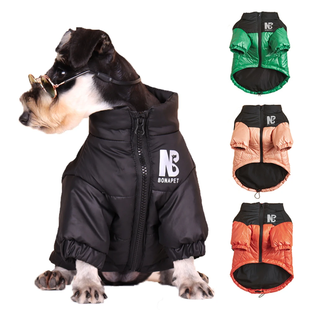 WarmDogClothesWinterColdResistantDogJacketforSmallMediumDogs