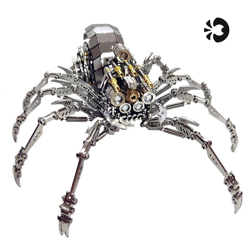 3D Metal Constructor Toy Spider King Models DIY Assembly Kits for Kids Adult building block toy assemble toy