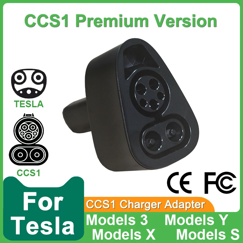 

Premium Version CCS1 to Tesla Adapter for Tesla Model X Y 3 S EV Charger Super Fast Charging 250KW Tesla CCS1 to Tpc Converter