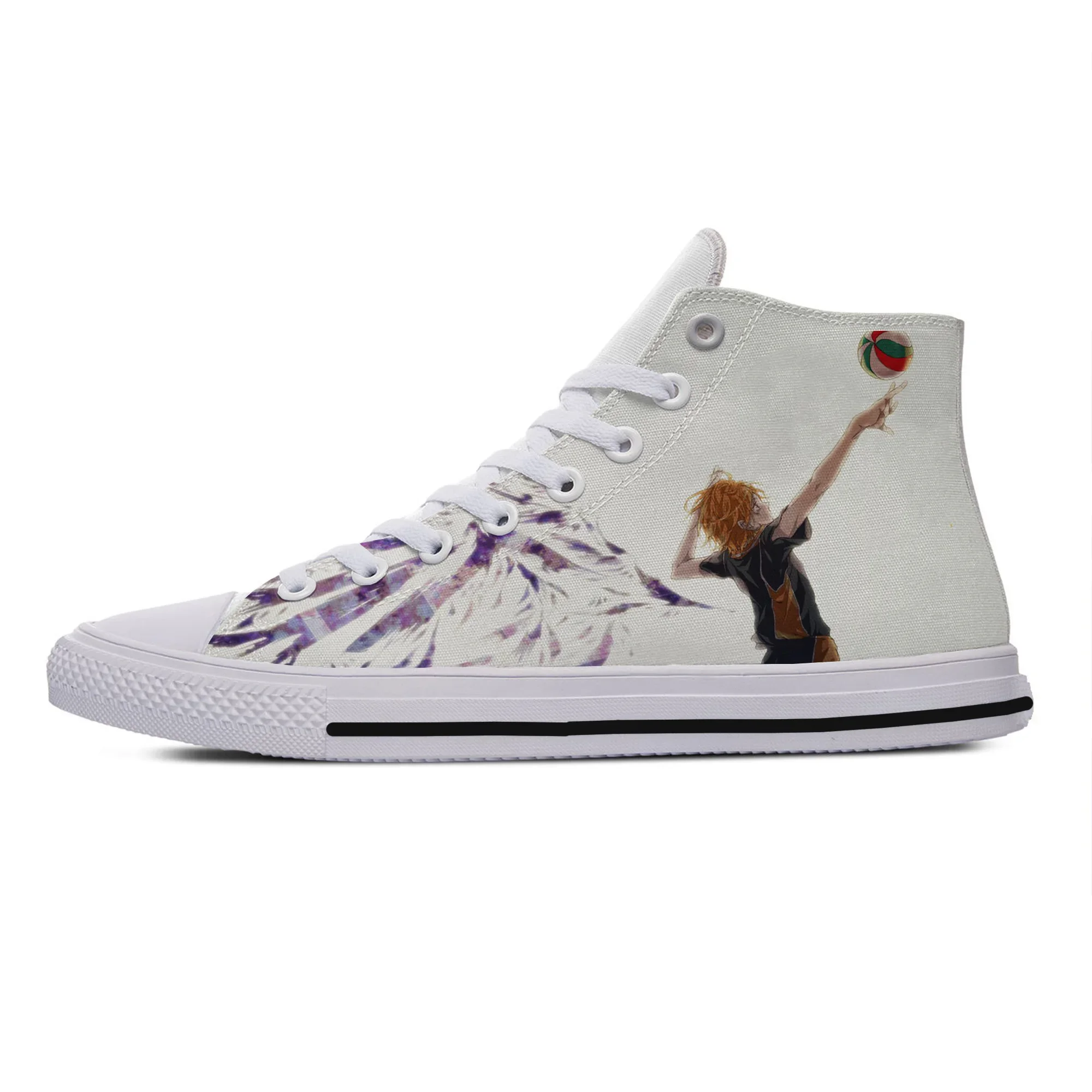 Hot Cool Summer Fashion FunnyHigh Quality Sneakers Handiness Casual Shoes for Men Women Anime Haikyuu Volleyball Juvenile Shoes