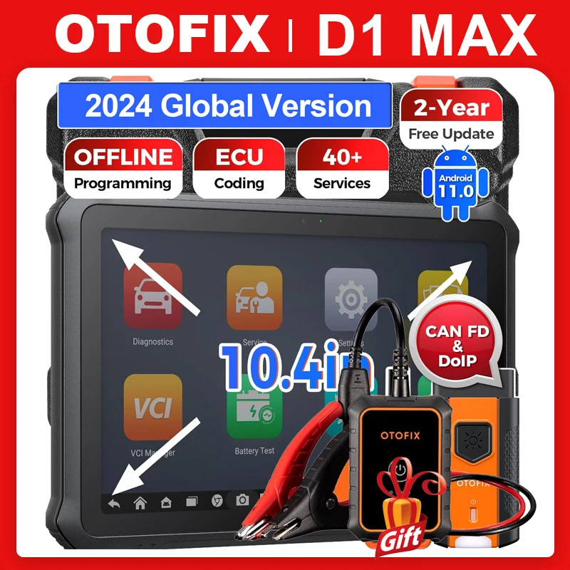 OTOFIX D1 Kfz-Diagnosegerät - Bidirektional Mit ECU Codierung & 40+ Servicefunktionen