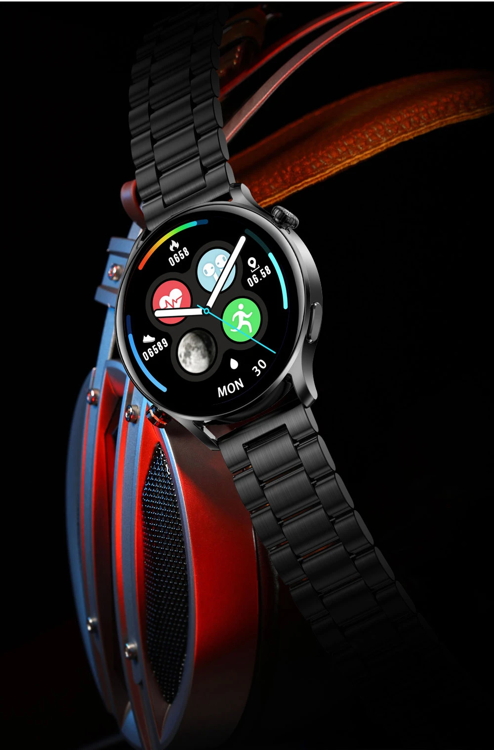 2022 New Smart watch Men Full touch Screen Sports fitness watch Bluetooth is Suitable For Android ios Bluetooth Call Smart watch