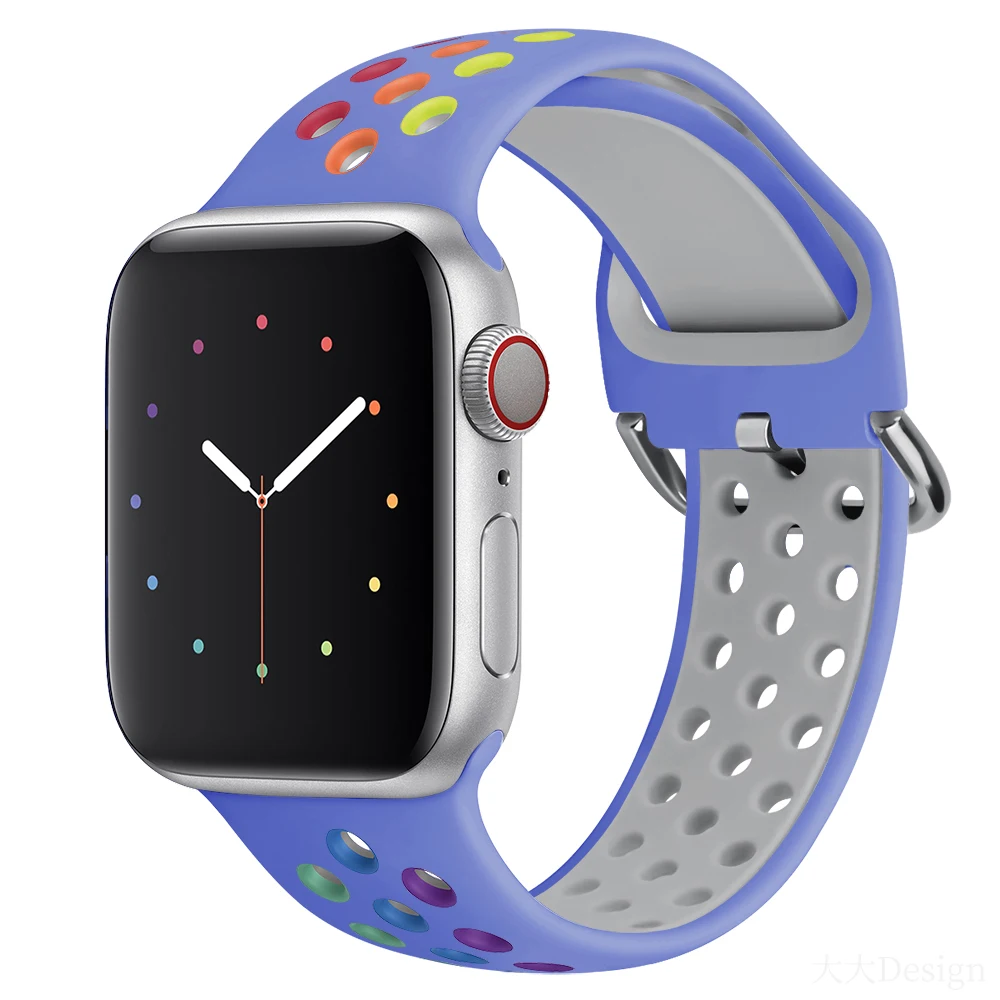 ตัวเลือกสินค้า สายซิลิโคนกันน้ำสำหรับ Apple Watch ทุกรุ่น
