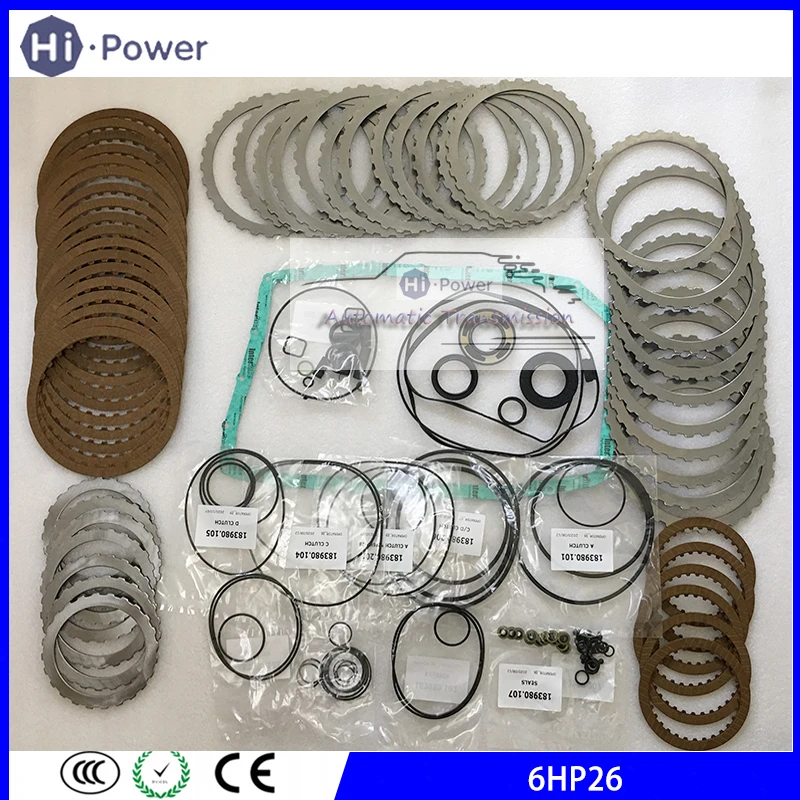 Zf6hp26 6hp26 Automatic Transmission Repair Kit For Bmw Audi Zf 6hp26