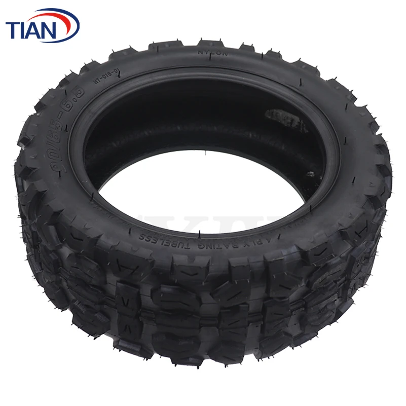 11Inch 90/65-6.5 Tubeless Tire 100-65-6.5 Thicken Off-road Inflatable Tyre + Air Valve For Dualtron Thunder Plus Zero 11X Wheels
