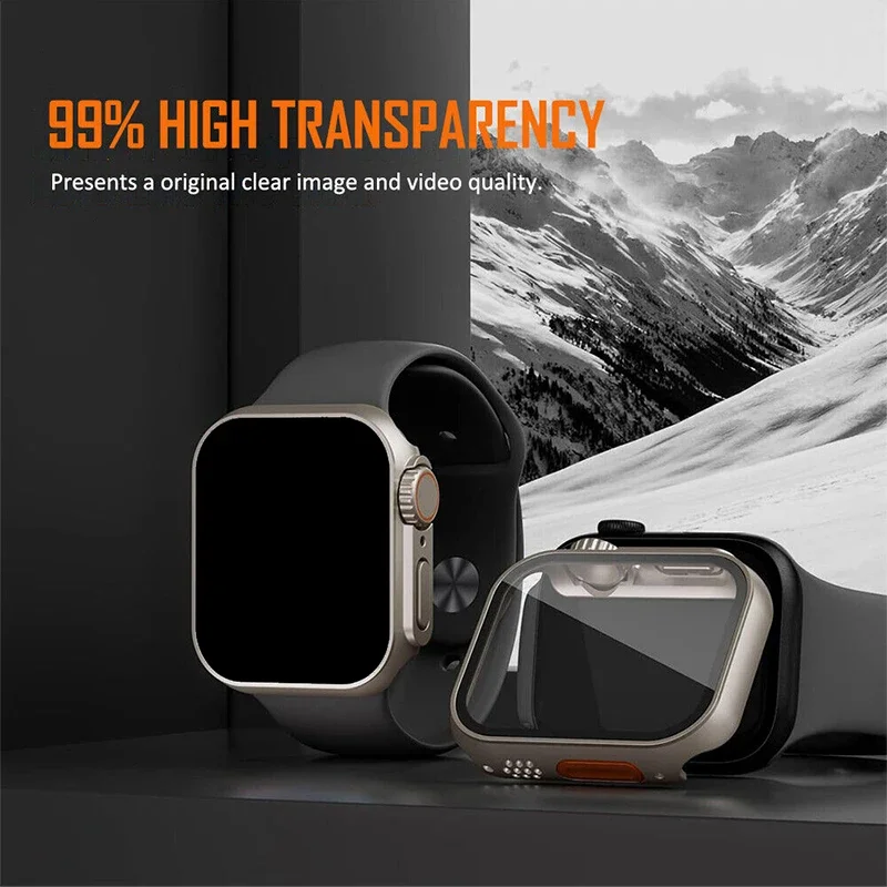 Premium Hard PC Tempered Glass Protective Case
