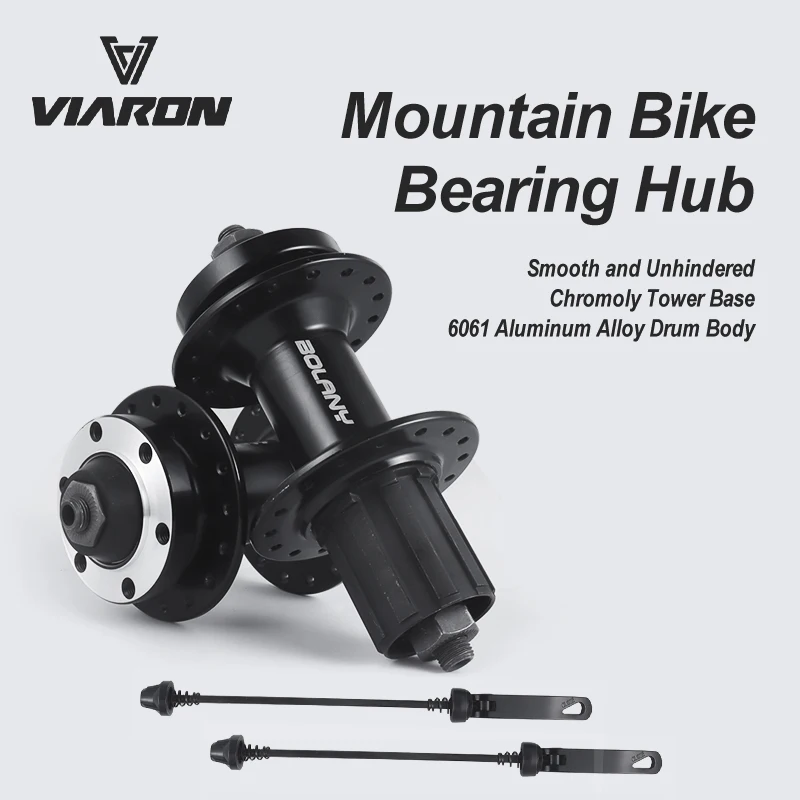 

Viaron 32H 9x100mm Quick Release Hub MTB Mountain Bike Disc Brake Hub Bicycle Accessories