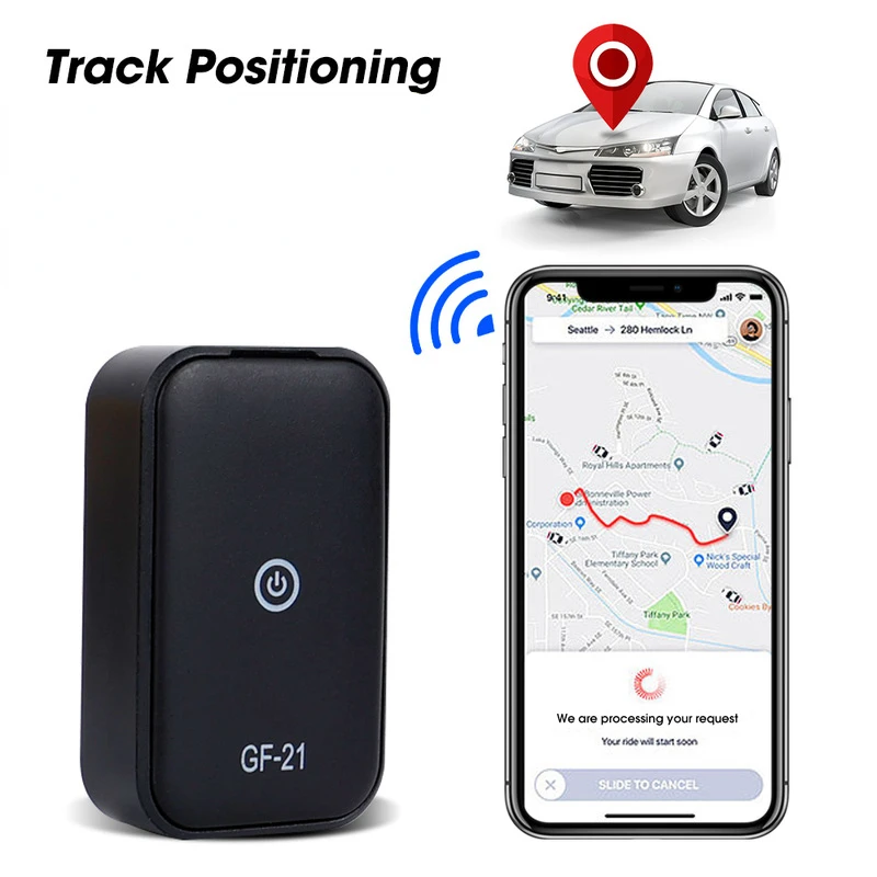 GF21 GPS Tracker Device Mini Real Time Locator Anti lost Positioner Car