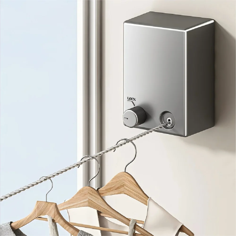 Retractable Clothes Dryer Stainless Seel Household