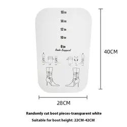 Boot Shaper Stand Inserts - Durable Support (White)