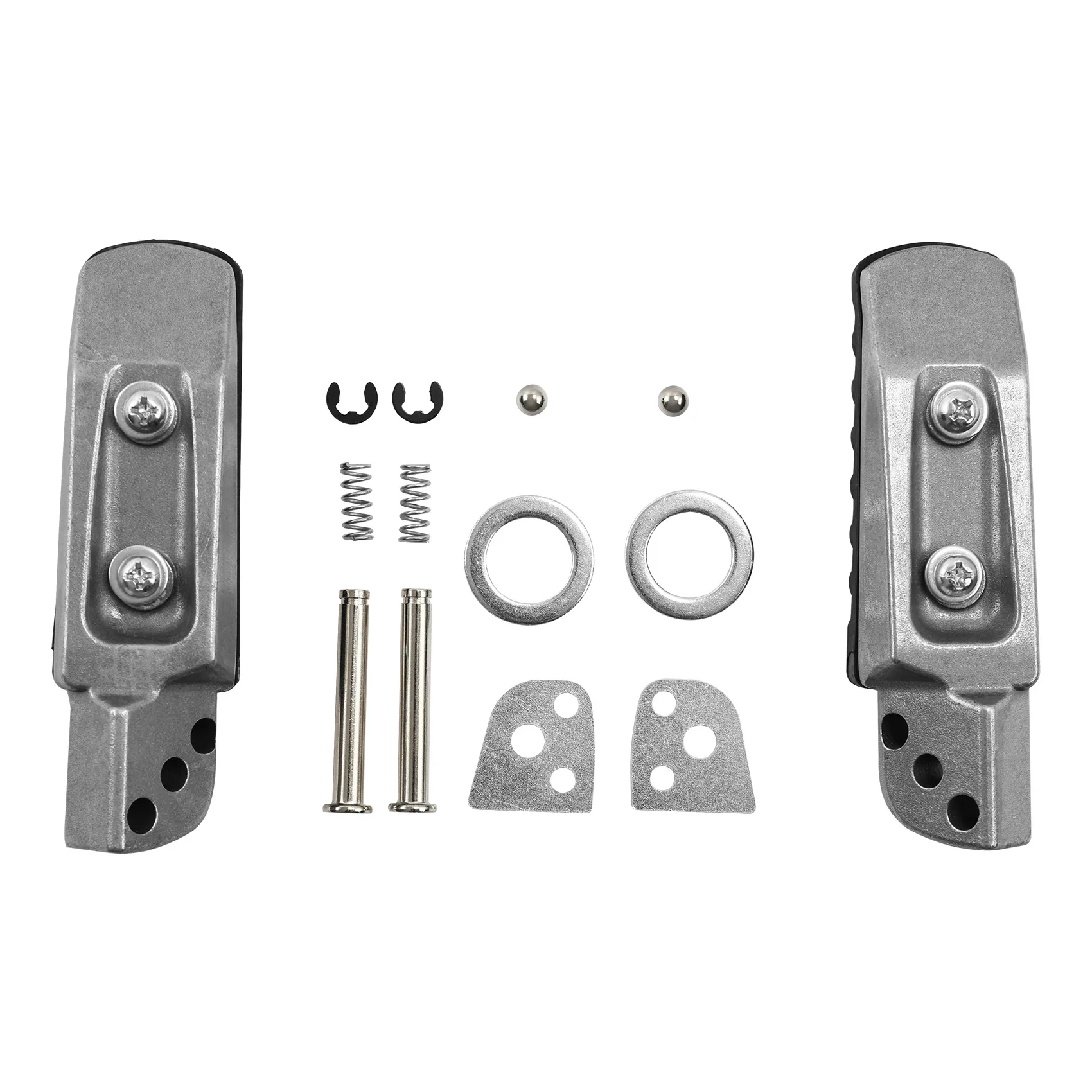 Motorcycle Accessories Motorcycle Footrests Motorcycle Foot Pedals Rear Passenger Footpegs Foot Pegs For Kawasaki Z650 Ninja 650-Motorcycle