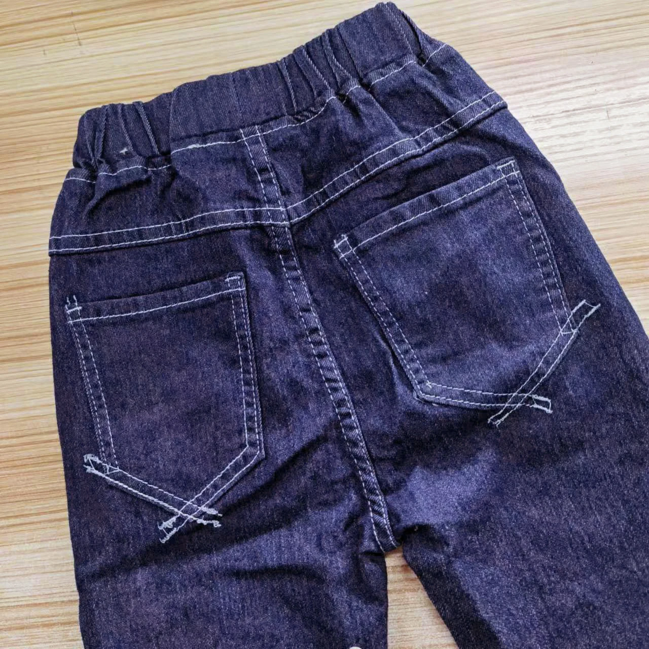 IENENS Teen Slim Jeans Solid Color Trousers Boys Denim Long Pants Fashion Kids Boy Jean Children Clothes For 4-11 Years kids pants boys jeans