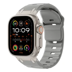 Enhanced Sports Silicone Strap for Ultra 3 2 1 49mm (Grey)