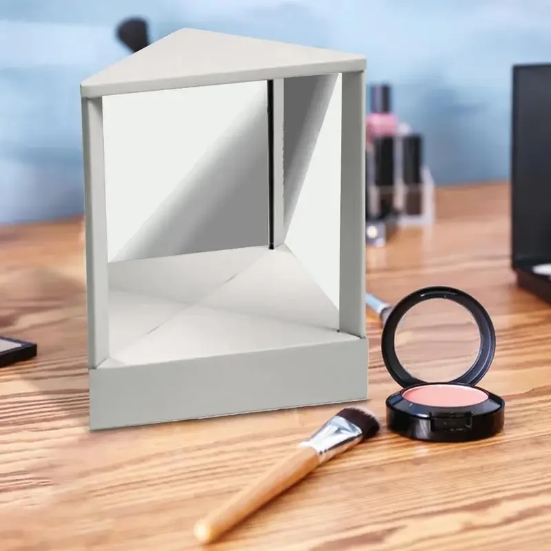 Non-Reversing True Mirror Desktop Makeup Square Mirrors