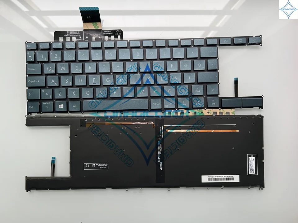 Clavier AZERTY Français Neuf Pour ASUS X43E - Noir, Layout Original