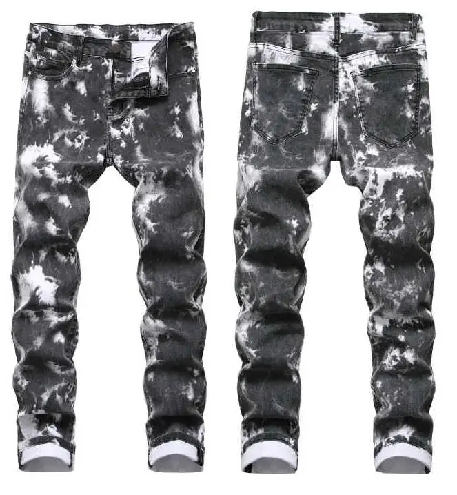 Pantaloni In Denim Uomo, Stile Hip Hop E Streetwear, Perfetti Per Ballare E Uscire