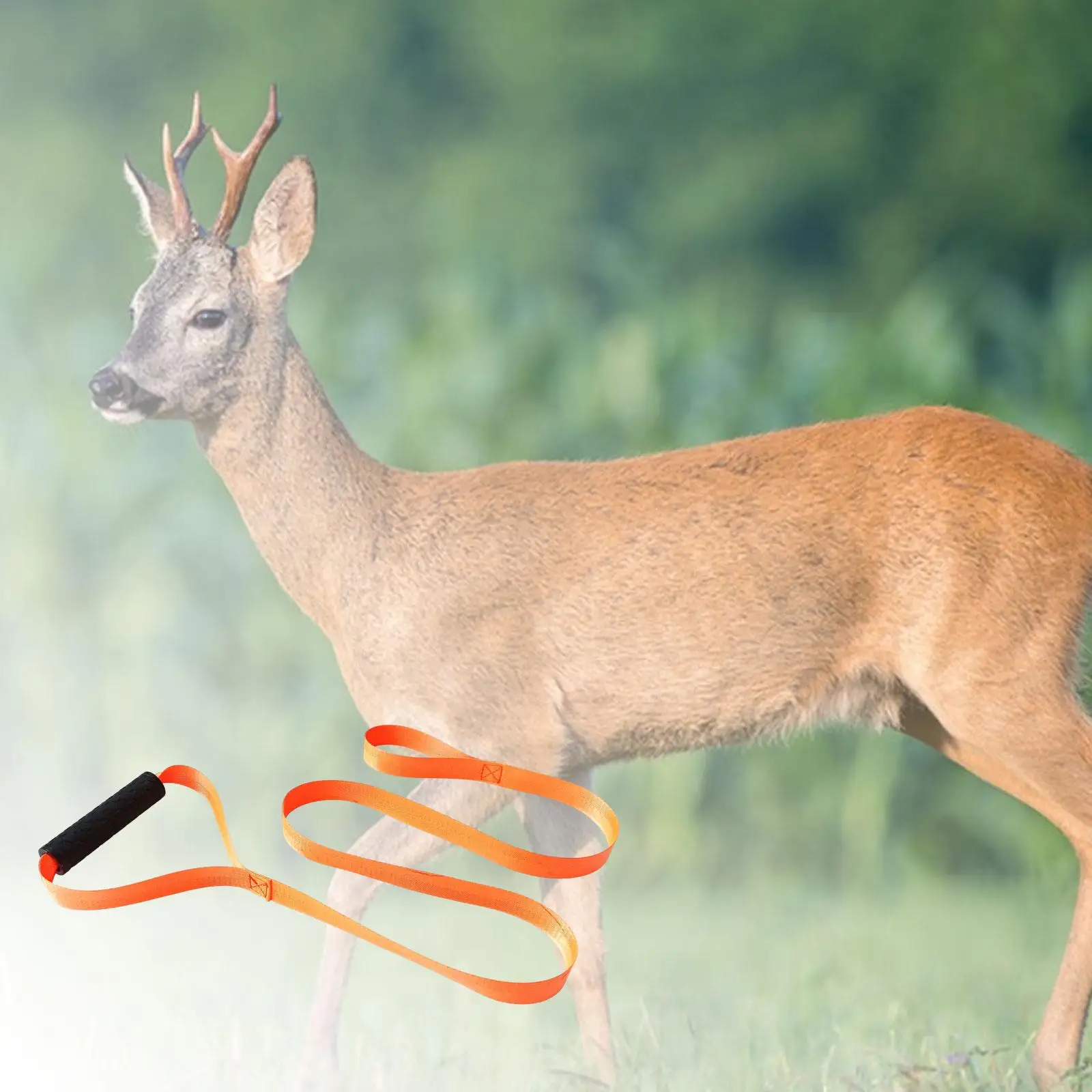 Deer Drag Harness Padded Handle Multifunctional Puller Access Tow Rope For Outdoor Equipment Farm