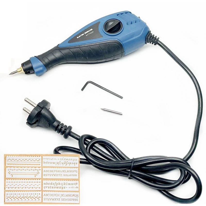 

Electric Engraver Jewelry Carving Pen Metal Wood Engraving Lettering Pen For Chiseling Tips On Metal Wooden EU Plug