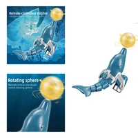 Remote Control Dolphin Boat Toy for Adult 2.4G Dolphin for Lake Pool Child Adult Electronic Gift Waterproof Animal Toy 1